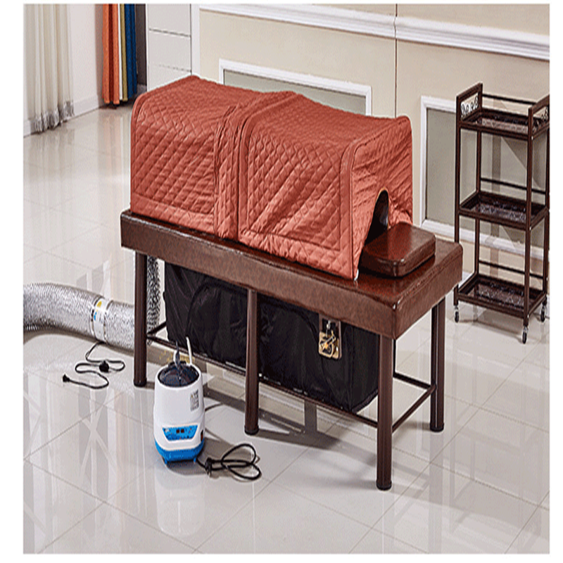 Hanging - sized beds with fumigation beds for dual - use physiotherapy beds Massage sweat steam bed 6 legs