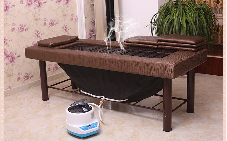 4 6 legs beauty sweat steam bed Fumi bed special cover physiotherapy bed massage bed steam bed