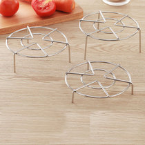 Small low shelf 304 stainless steel steaming frame water pressure cooker rice cooker high foot steamer steamer steamer small milk pot stove