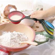 Outlet Dubai Silicone Fold Spoon Baking Tool Quantity Cup Quantity Spoon 60 80125 250ml