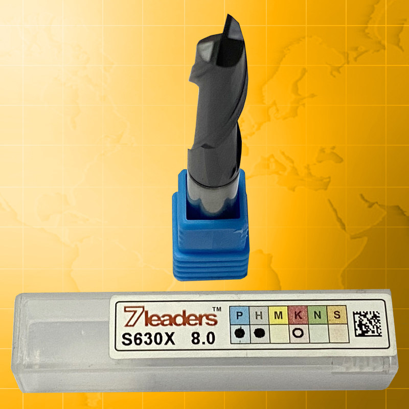 Seven stand S630X alloy milling cutter Seven Jun 7leaders S630X 8 0