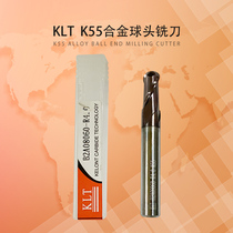 Corent KLT alloy milling cutter K55 tungsten steel ball knife round nose knife high hardness 62 degree coating milling cutter