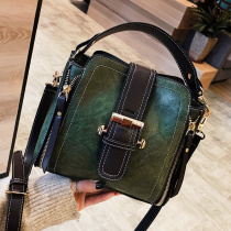 Lamode leather autumn and winter small bag 2019 new girl students fashion versatile ins student shoulder bucket