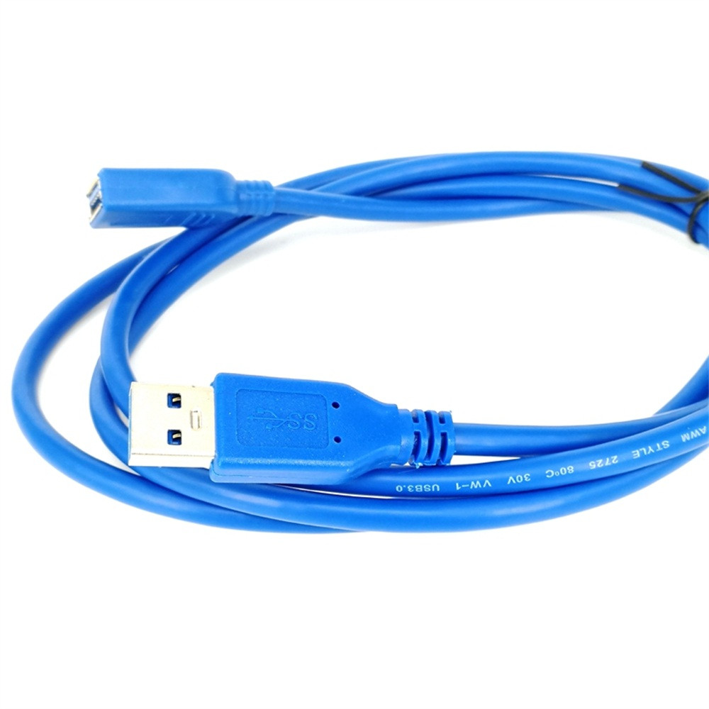 纯铜USB3.0延长手机充电线电脑U盘打印USB加长线鼠标键数据延长线 Изображение 1