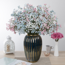 Simulation of starry living room fake flower decoration fancy ornaments White small flower plastic decoration flower shop soft decoration flower decoration