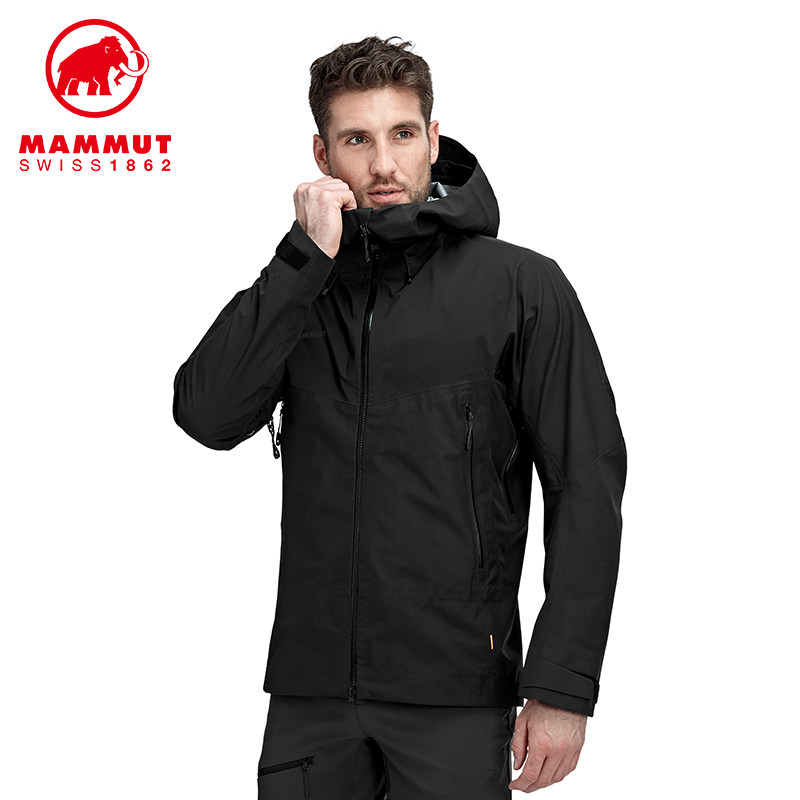 MAMMUT Mammoth Official Flagship Men's Windproof Waterproof High Breathable Hard Shell Hiking Jacket