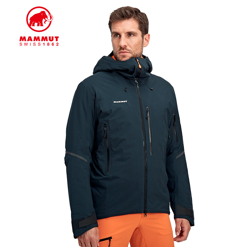 MAMMUT Mammoth Nordwand Men Gore-Tex Windproof Waterproof Warm hard case Jacket Ski Suit