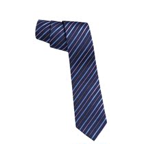 Suit suit tie mens clothing professional formal accessories Korean version of casual fashion youth blue striped narrow tie men