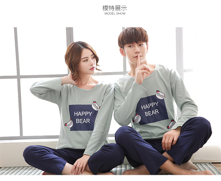 Pyjama mixte en Coton à manches longues - Ref 3006040 Image 38