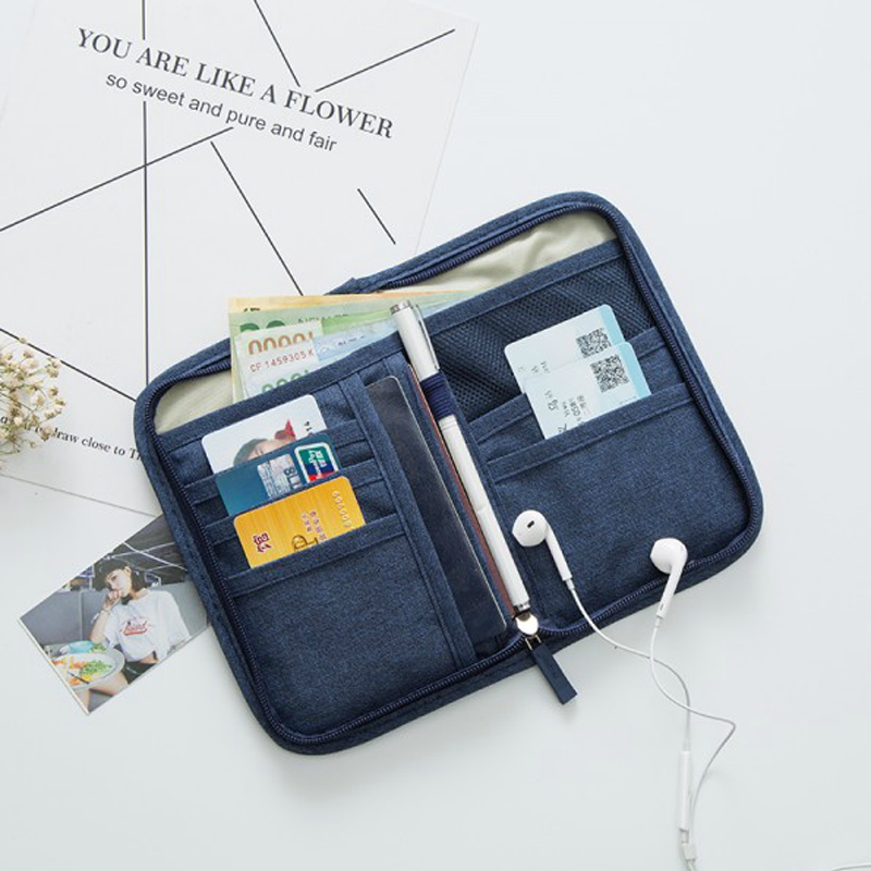 Passion bag ticket passport holder protective cover waterproof travel storage bag multi-function ID bag identification bag