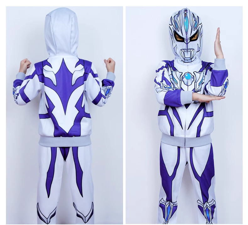 2026 New Genuine Ultraman Clothing Children's Set Boys' Spring and Autumn Sports Outfit Boys' Zero Children's Clothing — 17