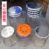 Iron small round stool Stainless steel stool thickened household creative plastic low living room stool Steel stool round stool