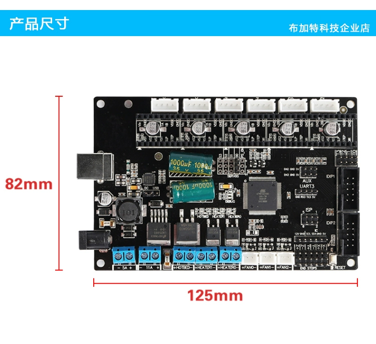 Phụ kiện máy in 3D Bo mạch chủ TriGorilla +4988 Mega2560 & RAMPS1.4 Nâng cấp - Phụ kiện máy in