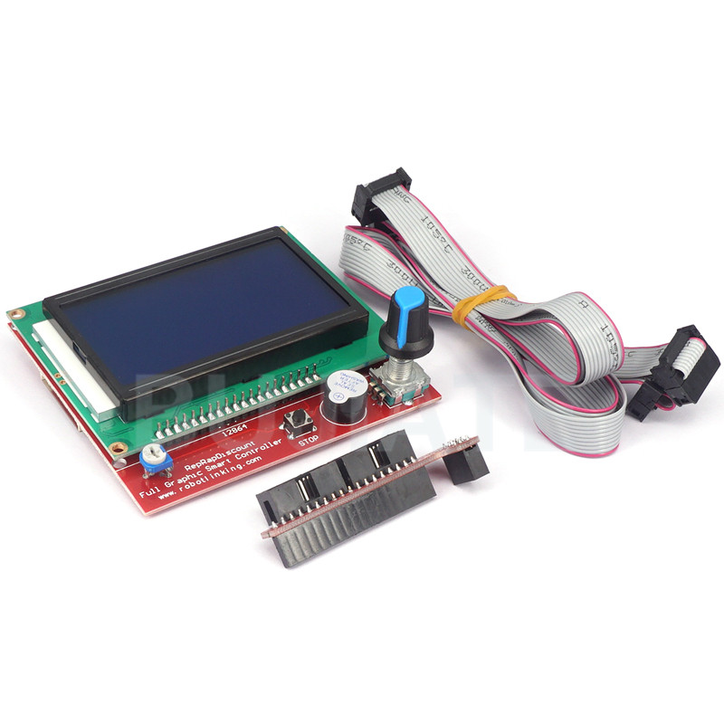 Bộ máy in 3D bo mạch chủ RAMPS 1.4 Arduino mega 2560 A4988 12864LCD - Phụ kiện máy in 	linh kiện máy in ricoh