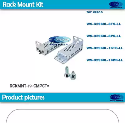 RCKMNT-19-CMPCT= Accessories Ear hook Cisco Cisco WS-C2960L-8TS-LL dedicated