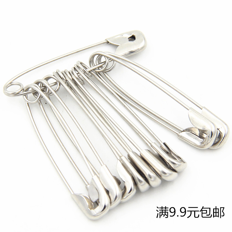 Old fashioned simple Large pins large size children Bipin insurance Don't pin fastening pins clothes Decorative Cardiopreuts Back Tattoo Needles