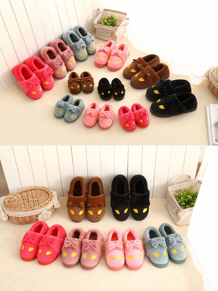 Pantoufles enfants en coton pour hiver - Ref 1032256 Image 8