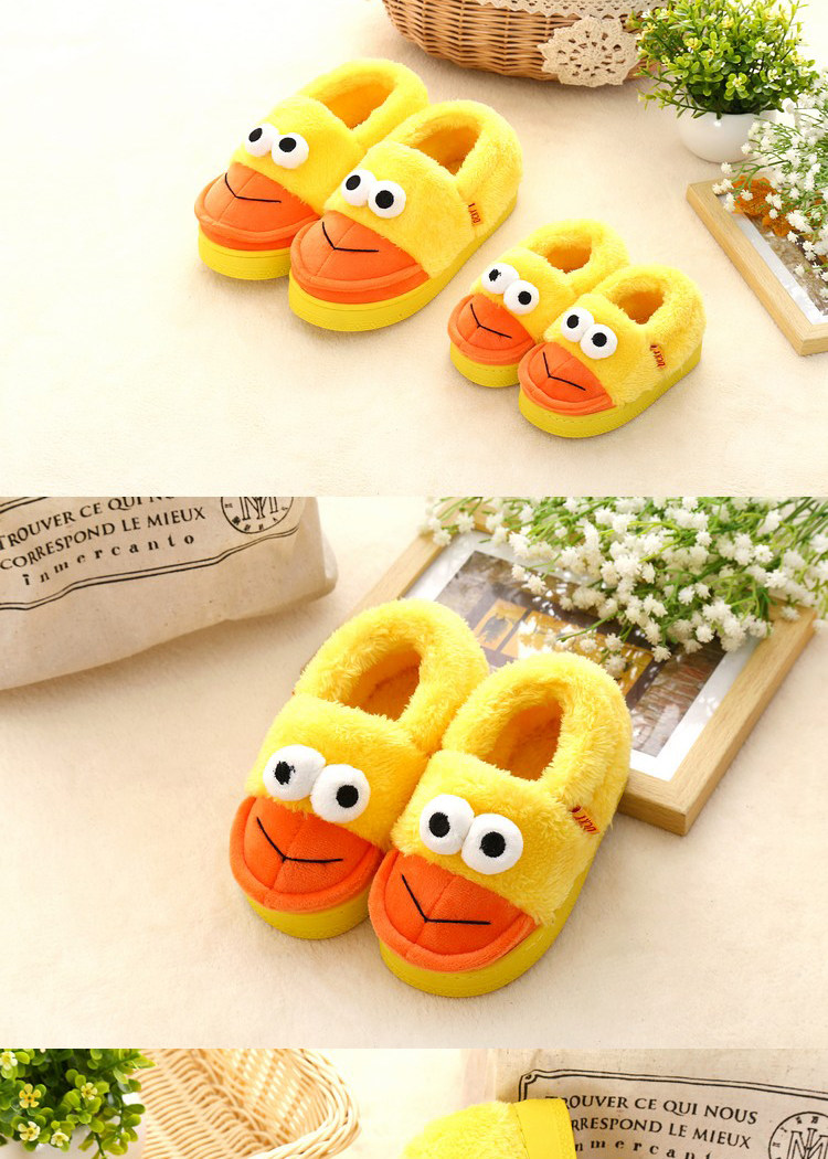 Pantoufles enfants en coton pour hiver - Ref 1032486 Image 9