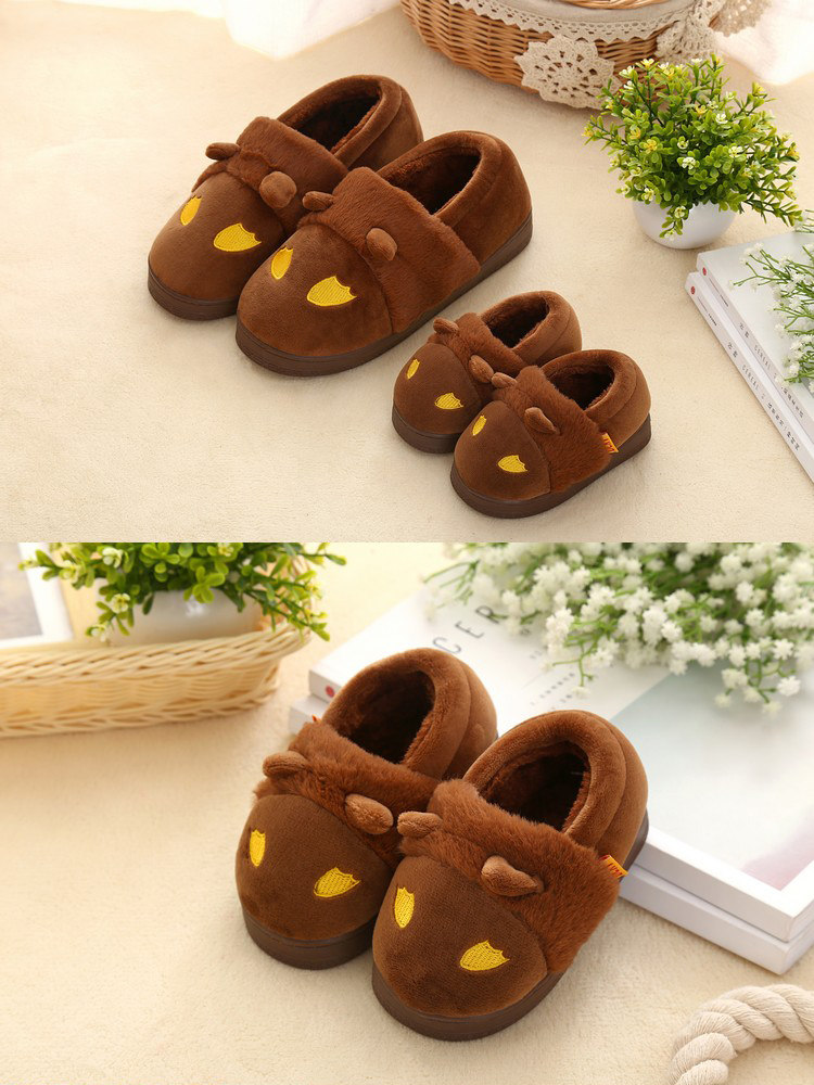 Pantoufles enfants en coton pour hiver - Ref 1032256 Image 16