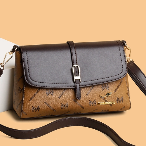 袋鼠 Модная универсальная сумка через плечо, сумка на одно плечо для матери, из натуральной кожи, премиум класс