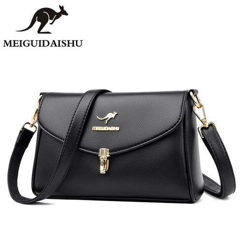 Кенгуру, сумка через плечо, сумка на одно плечо для матери, кожаная небольшая сумка, из натуральной кожи, для среднего возраста