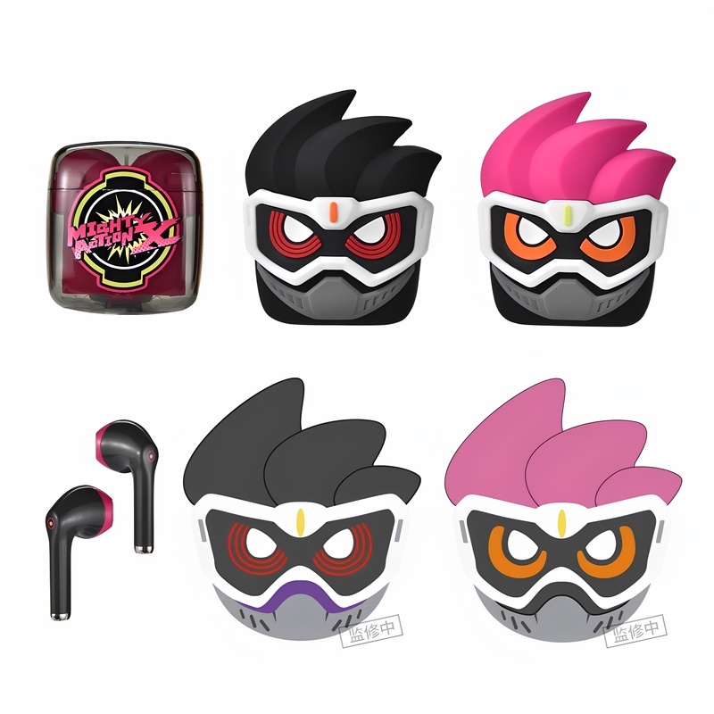 Bilipods Popo Series Kamen Rider Exide True Wireless Bluetooth Headset Set Co-Branded Headset