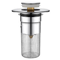 Washbasin leak plug washbasin filter washbasin universal spring core water-blocking push-type artifact 2005