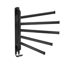 Rotating towel rack no punching bathroom towel rack 304 stainless steel towel rail bathroom storage rack 1763