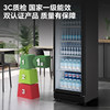 Aucma Display Cabinet Refrigerated Fresh-Keeping Cabinet Refrigerated Display Cabinet Beverage Cabinet Refrigerated Cabinet Commercial Supermarket Fruit and Vegetable 674