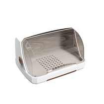 Dustproof water cup storage rack drainable cup storage box desktop tea cup glass tray cup holder storage 2018