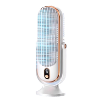 Desktop fan refrigeration air conditioning fan dormitory office table shaking head cold wind electric fan small household T2971