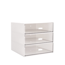 Jeko cosmetics storage box desktop lipstick mask jewelry drawer dressing table skin care organization storage rack 525