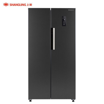 [Shangling 6]601-Liter Double-Door Refrigerator with Large Capacity, First-Class Energy Efficiency, Inverter, Household Air-Cooled