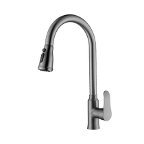 Baihan black swan small waist pulls the faucet 2324