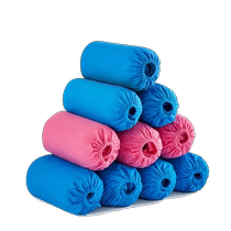 Thickened disposable non-woven shoe covers for home indoor non-slip and wear-resistant adults children and students computer room foot covers 1847