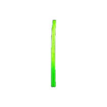 Colorful fluorescent stick sticks to clothes glows and dances on the body silver light stick childrens luminous toy night luminous stick 2191