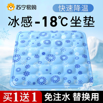 Summer ice pad seat cushion cooling pad water pad office cooling car fart pad student summer gel ice pack 1767A