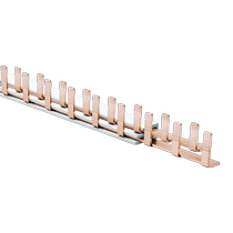 231 Bull 1p air switch conductive bar 2P air open bus 12-bit terminal block conductive bar teeth