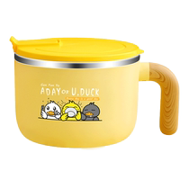 High school student rice bowl special stainless steel lunch box bowl for dining hall dormitory use for students large capacity soaked duck 2450