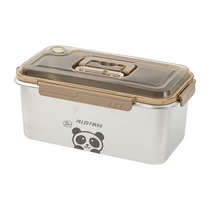 Crisper box 304 stainless steel with lid refrigerator special fruit storage box bento lunch box kitchen sealed box 2018