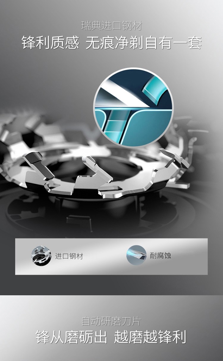 Philips 飞利浦  全身水洗电动剃须刀 图9
