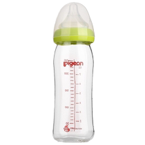Pigeon third generation wide diameter glass PPSU baby bottle anti-colic imitates breast milk and feels real 3756