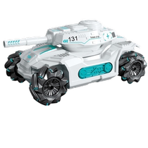 Childrens remote control car can shoot and fire gesture sensor four-wheel drive off-road mecha battle water bomb tank vehicle 2077