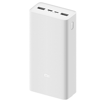 Xiaomi Mobile Power Supply 3 Fast Charge Edition 30000mAh Extra Large Capacity 18W Applicable Xiaomi Huawei Apple iPhone15 Android Android Android Flat Super Renouvellement Multi-Port Flash Portable Charging Bao 22