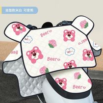 Summer rain-proof and sun-proof electric vehicle windshield and sunshade battery motorcycle waterproof all-season raincoat 176