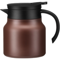 Insulation pot household stew teapot 316 stainless steel white tea stuffy brewing pot ceramic tea water separation filter tea making 1071