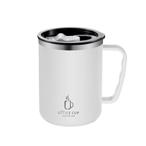 Antibacterial 304 stainless steel coffee cup high-end portable drinking water tea cup mens thermos mug 1632
