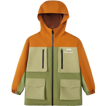 Jeep childrens outdoor three-in-one jacket detachable 2023 autumn and winter three-proof jacket for boys and girls 3387