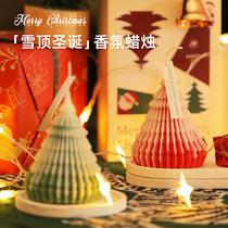 Christmas gift scented candle pendant Christmas tree decoration souvenir car indoor long-lasting bedroom fragrance 3278