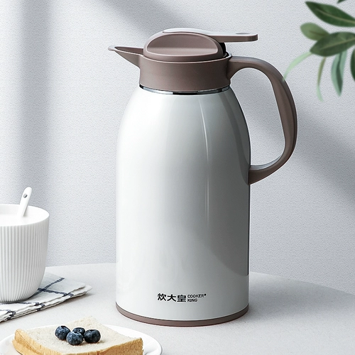 Термос, вместительный и большой чайник для домашнего использования из нержавеющей стали